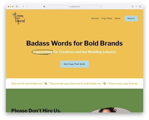 copywriter website examples|best website builder for copywriters.